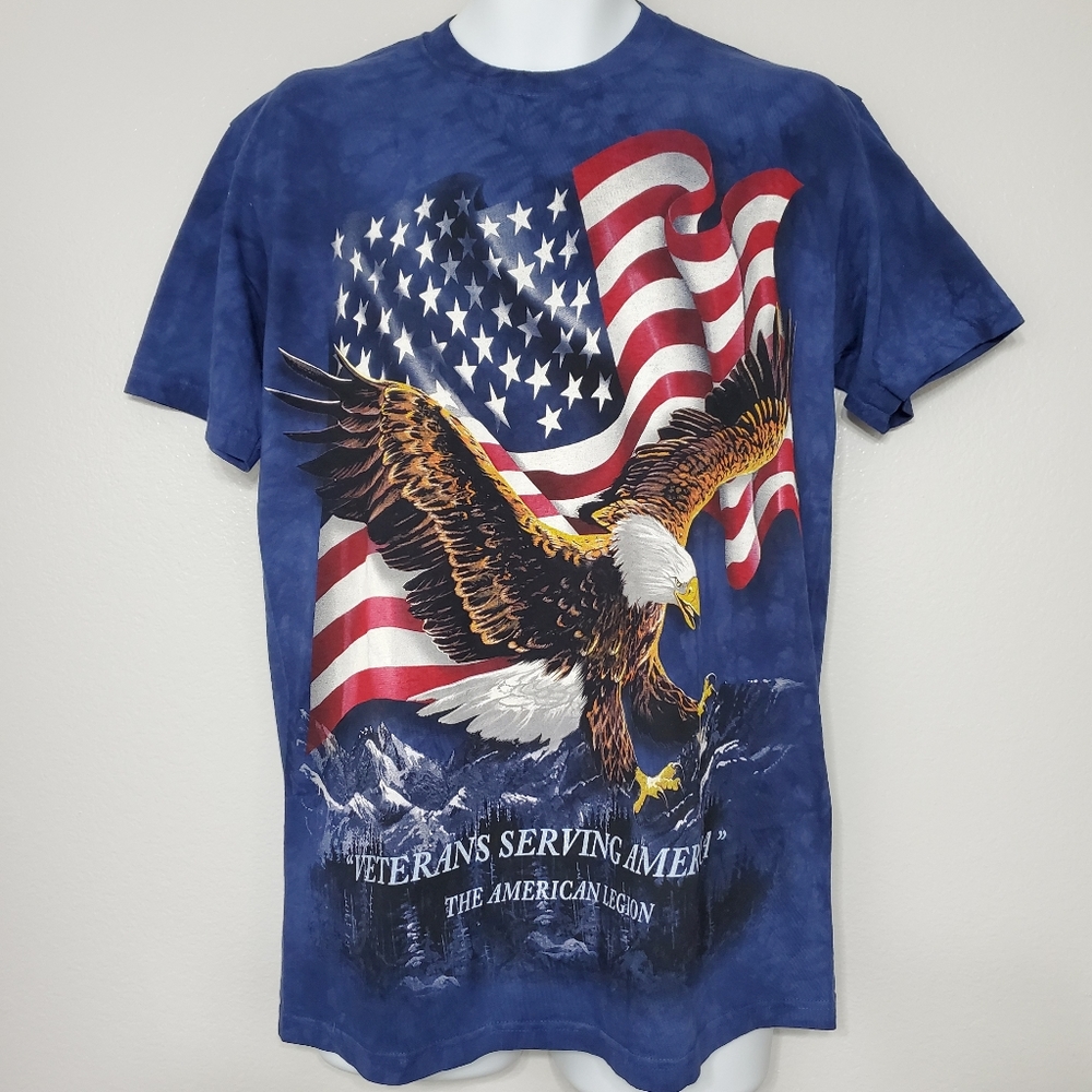 The Mountain Patriotic Eagle Mountain Graphic Tee